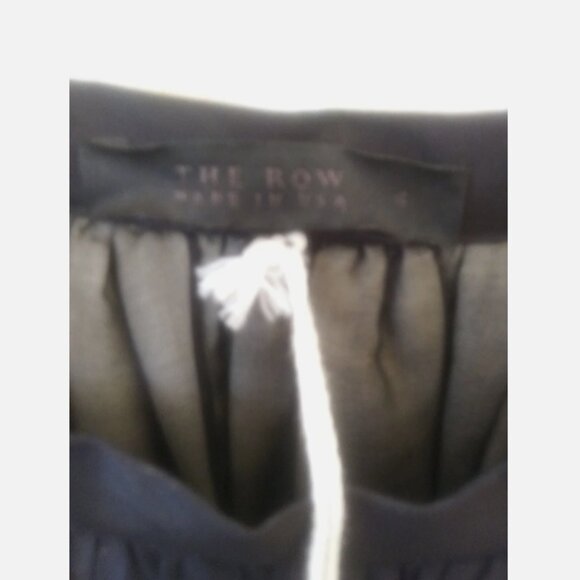 THE ROW Black 100% Cotton Skirt Boho Beaded long full length maxi embroidered - Picture 5 of 11